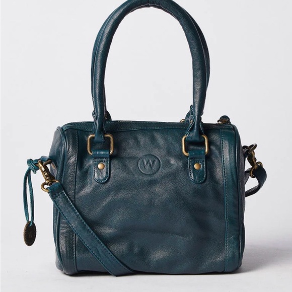 Wanderers San Montano Crossbody Teal Handbag - Picture 8 of 11